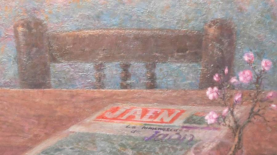 <i>Pintura del artista jiennense Miguel Viribay.</i> <i>Pintura del artista jiennense Miguel Viribay.</i>