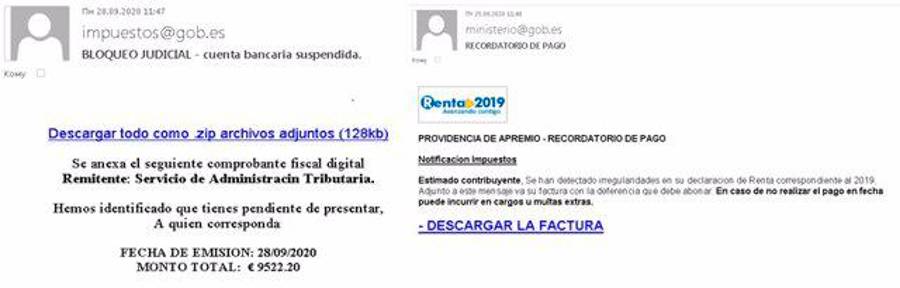 Alertan de una nueva estafa por email que suplanta a la Agencia Tributaria Alertan de una nueva estafa por email que suplanta a la Agencia Tributaria