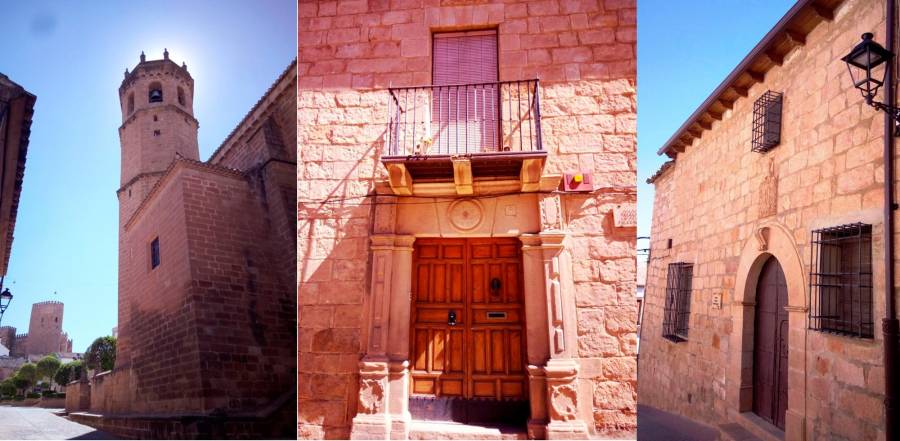 <i>Campanario de San Mateo y Casonas de Escalante y Pérez Caballero. </i> <i>Campanario de San Mateo y Casonas de Escalante y Pérez Caballero. </i>