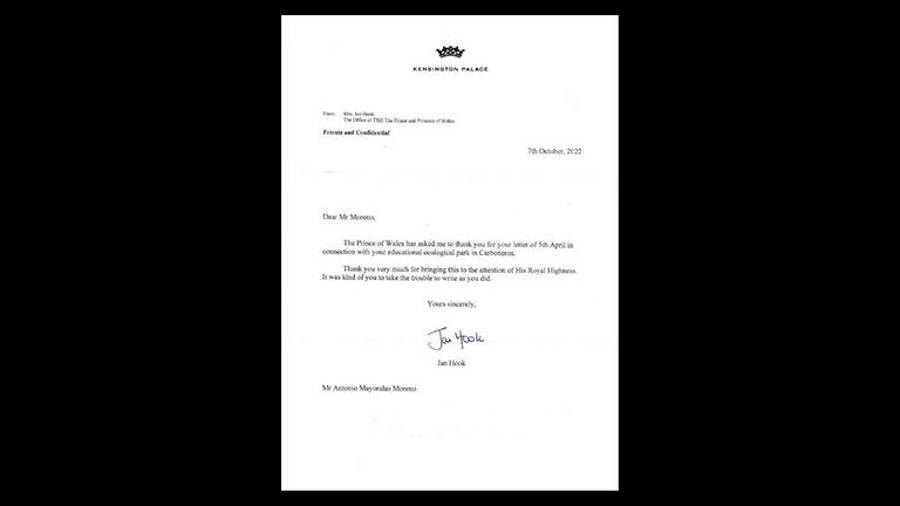 <i>La carta de agradecimiento.</i> <i>La carta de agradecimiento.</i>