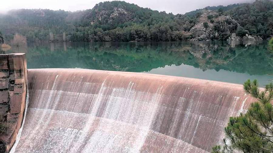<i>El Aguascebas rebosando el 22 de enero pasado. / Diario JAÉN.</i> <i>El Aguascebas rebosando el 22 de enero pasado. / Diario JAÉN.</i>