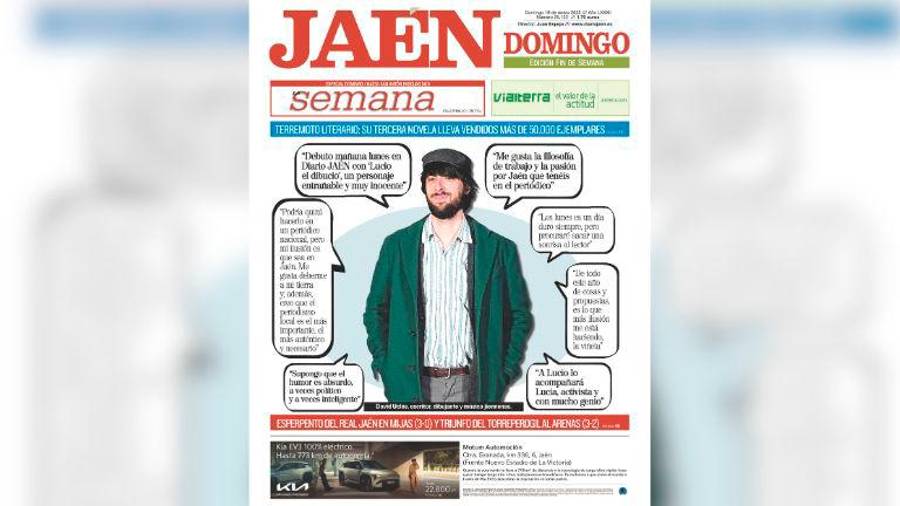 David Uclés se incorpora a Diario JAÉN como viñetista $!David Uclés se incorpora a Diario JAÉN como viñetista