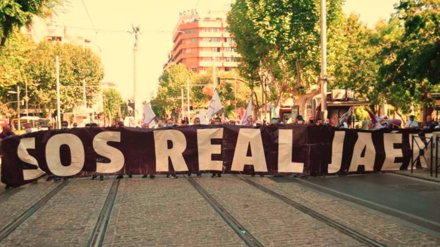 La supervivencia del Real Jaén, en riesgo La supervivencia del Real Jaén, en riesgo