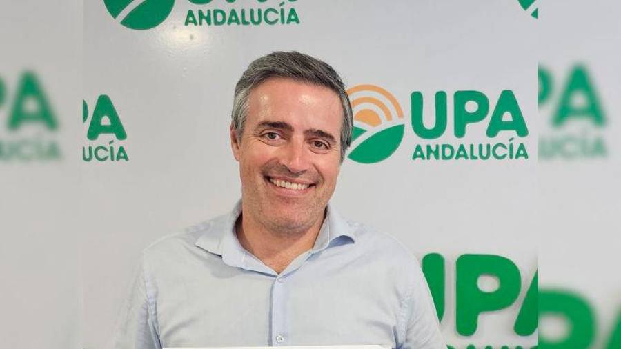 <i>Cristóbal Cano Martín, secretario general de la Unión de Pequeños Agricultores de Andalucía. </i> <i>Cristóbal Cano Martín, secretario general de la Unión de Pequeños Agricultores de Andalucía. </i>