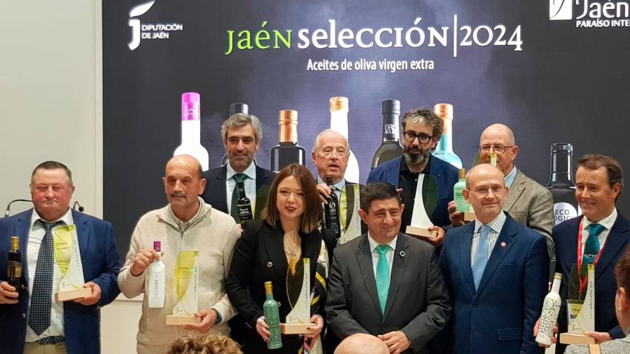 Foto de familia de los ganadores Jaén Selección. Foto de familia de los ganadores Jaén Selección.
