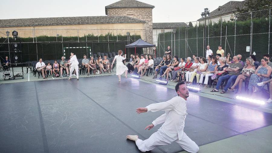 <i>Espectáculo de danza en Baeza. </i>