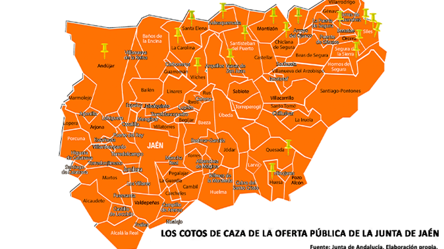 A Jaén no le faltan cotos de caza $!A Jaén no le faltan cotos de caza