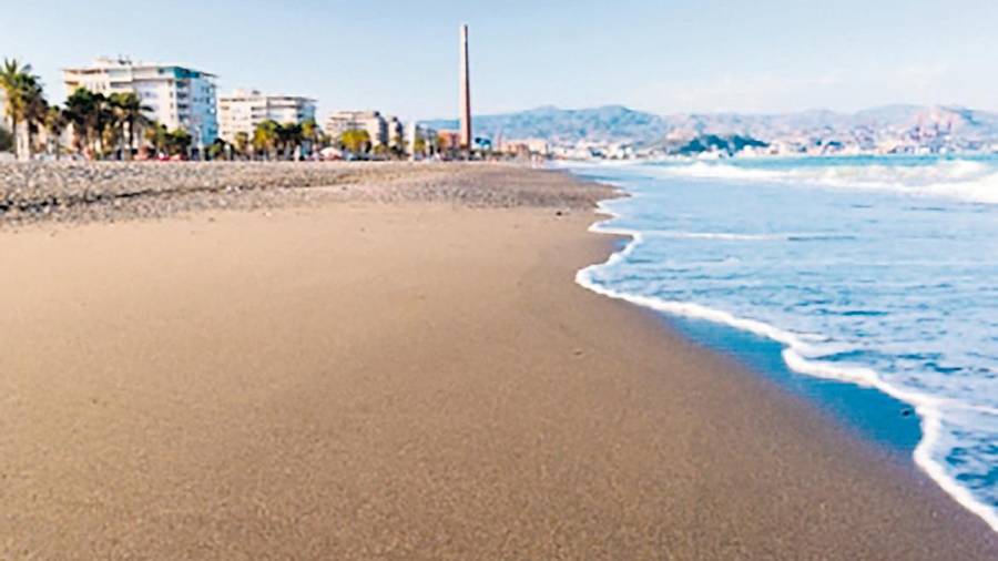 <i>Playa de la Misericordia, en la capital malagueña.</i> $!<i>Playa de la Misericordia, en la capital malagueña.</i>