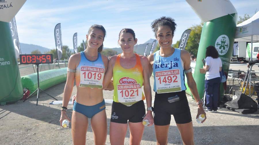 <i>Andrea Romero, María José Pérez e Ikram Rharsalla. / Francisco Gaitán / Diario JAÉN.</i> <i>Andrea Romero, María José Pérez e Ikram Rharsalla. / Francisco Gaitán / Diario JAÉN.</i>