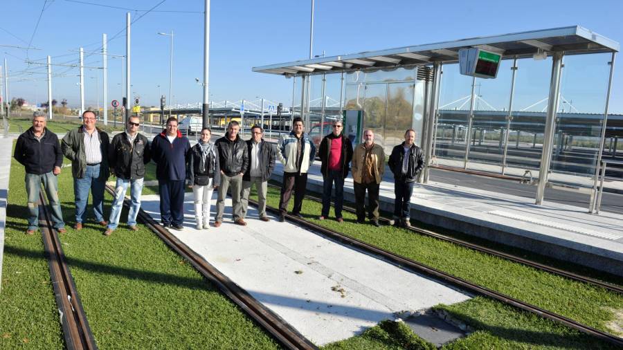 <i>Conductores del tranvía en el año 2011. / Agustín Muñoz / Archivo Diario JAÉN.</i> <i>Conductores del tranvía en el año 2011. / Agustín Muñoz / Archivo Diario JAÉN.</i>