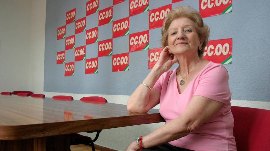 <i>Carmen Murillo, en la sede de CCOO, en 2006. / Archivo Diario JAÉN.</i> $!<i>Carmen Murillo, en la sede de CCOO, en 2006. / Archivo Diario JAÉN.</i>