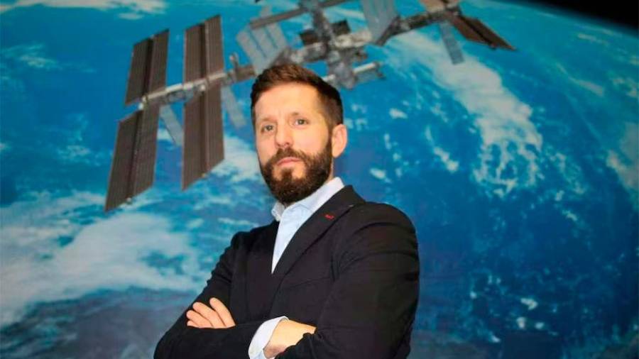 <i>Oriol Álvarez Trotta, responsable del programa LSTM (Monitorización de la Temperatura de la Superficie Terrestre) en Airbus. </i> <i>Oriol Álvarez Trotta, responsable del programa LSTM (Monitorización de la Temperatura de la Superficie Terrestre) en Airbus. </i>