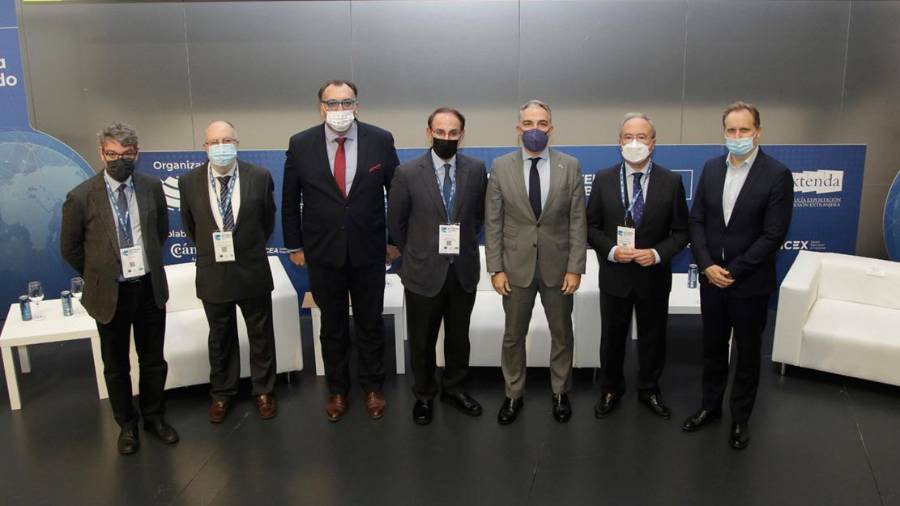 <i>Inauguración autoridades Extenda Global.</i> <i>Inauguración autoridades Extenda Global.</i>