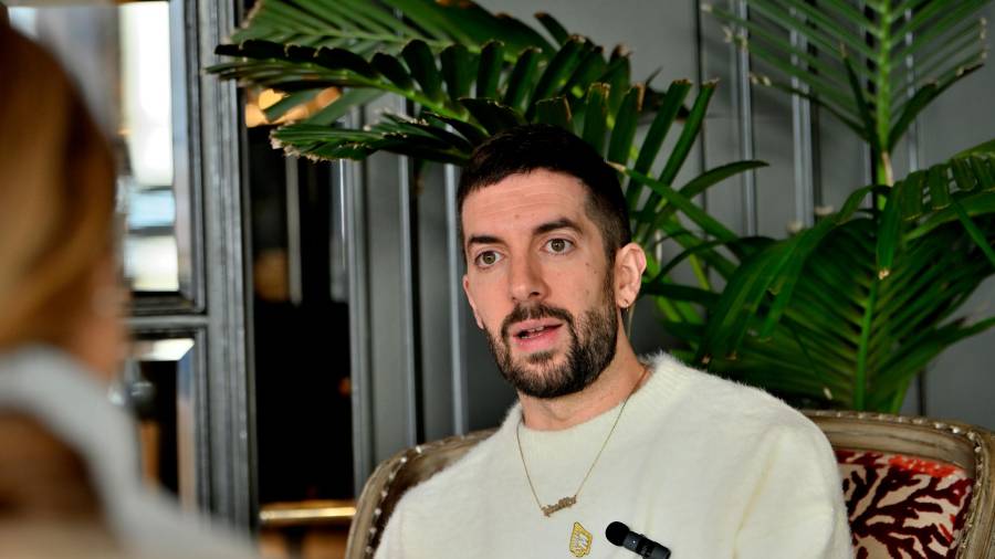 <i>Entrevista a David Broncano en el Hotel Emperador de Madrid. </i> <i>Entrevista a David Broncano en el Hotel Emperador de Madrid. </i>