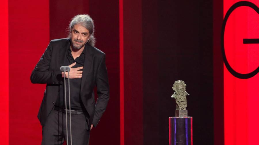 <i>Fernando León de Aranoa durante los Premios Goya 2022.</i> <i>Fernando León de Aranoa durante los Premios Goya 2022.</i>