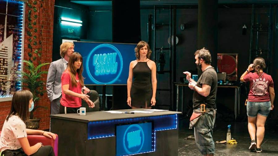 <i>Una de las escenas del cortometraje.</i> <i>Una de las escenas del cortometraje.</i>