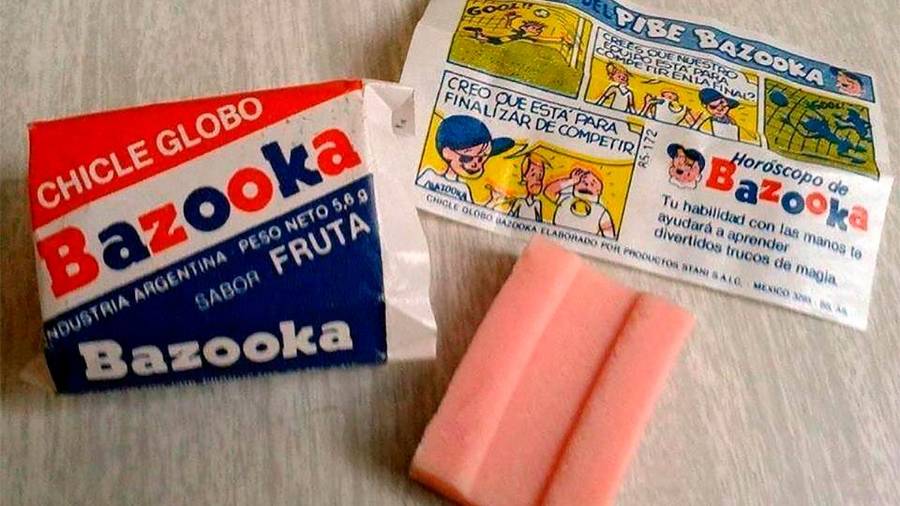 <i>Pastilla Bazooka original. / Yahoo.</i> <i>Pastilla Bazooka original. / Yahoo.</i>