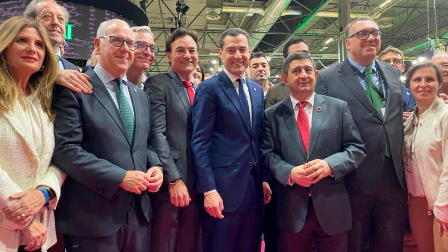 <i>Autoridades en Fitur 2024, en Madrid. / Delegación del Gobierno en Jaén. </i> <i>Autoridades en Fitur 2024, en Madrid. / Delegación del Gobierno en Jaén. </i>