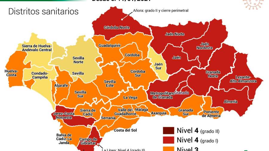 Estas son las nuevas restricciones en Andalucía para contener la pandemia Estas son las nuevas restricciones en Andalucía para contener la pandemia