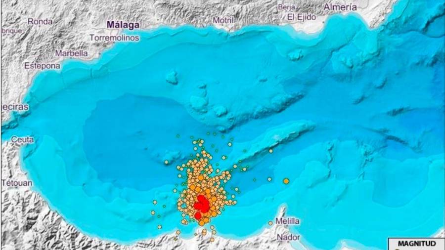 Otro terremoto de magnitud 4,4 con epicentro en Alborán Sur se siente en Málaga Otro terremoto de magnitud 4,4 con epicentro en Alborán Sur se siente en Málaga