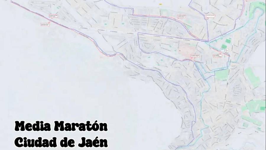 <i>Recorrido de la XXVII Media Maratón de la Mujer Corredora en Memoria de Paco Manzaneda. / Policía Local de Jaén. </i> $!<i>Recorrido de la XXVII Media Maratón de la Mujer Corredora en Memoria de Paco Manzaneda. / Policía Local de Jaén. </i>