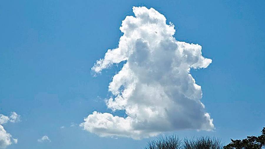 <i><b>¿FANTASMAS?</b></i><i> Nube caprichosa, carretera de Arquillos a Úbeda.</i> $!<i><b>¿FANTASMAS?</b></i><i> Nube caprichosa, carretera de Arquillos a Úbeda.</i>