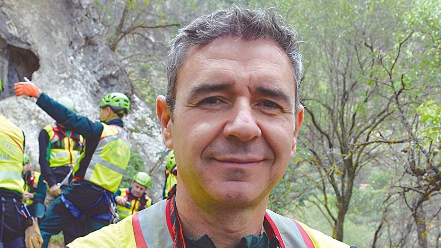 Los hombres de verde, salvavidas en el bosque jiennense Los hombres de verde, salvavidas en el bosque jiennense