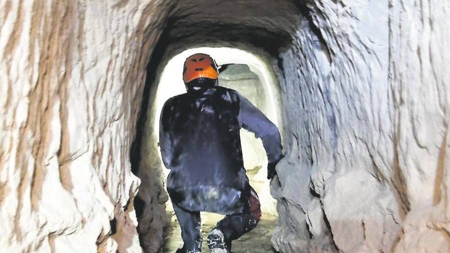 Un mundo de galerías pretéritas en el subsuelo de Torreperogil Un mundo de galerías pretéritas en el subsuelo de Torreperogil