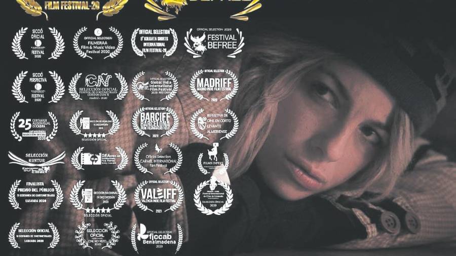 MERECIDO.<i> </i><i>Cartel anunciador del premio al cortometraje. </i> $!MERECIDO.<i> </i><i>Cartel anunciador del premio al cortometraje. </i>