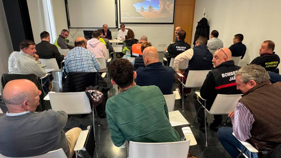 <i>Reunión técnica sobre planes de emergencia locales. / Junta. </i> <i>Reunión técnica sobre planes de emergencia locales. / Junta. </i>