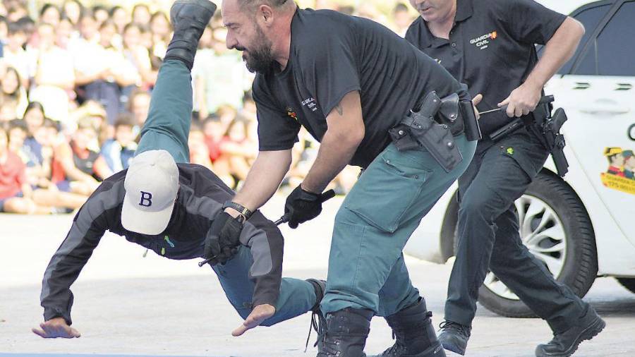 <i>Simulacro de detención de un delincuente. / Agustín Muñoz / Diario JAÉN.</i> <i>Simulacro de detención de un delincuente. / Agustín Muñoz / Diario JAÉN.</i>