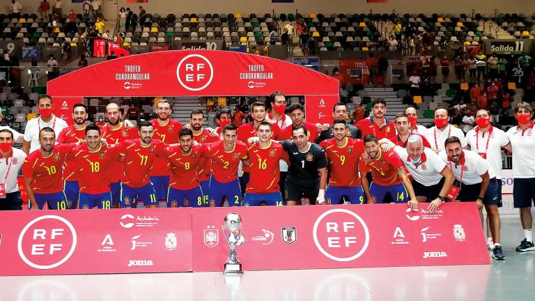 Partido decisivo este martes en el Olivo Arena: España-Eslovenia de fútbol sala Partido decisivo este martes en el Olivo Arena: España-Eslovenia de fútbol sala
