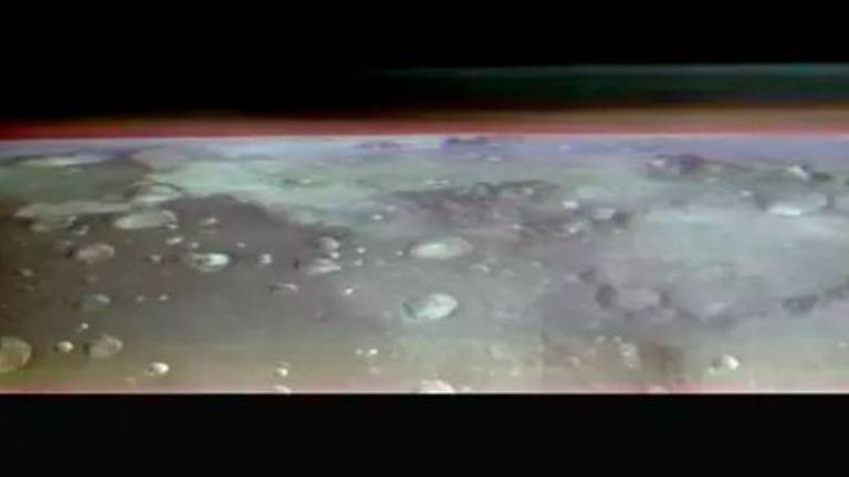 Primera visión panorámica de Marte desde una nave de la NASA Primera visión panorámica de Marte desde una nave de la NASA