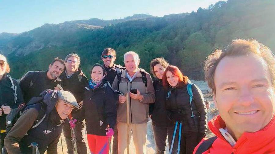 <i>Grupo de la Fundación Savia que ha recorrido la Sierra de Segura. / Fundación Savia.</i> <i>Grupo de la Fundación Savia que ha recorrido la Sierra de Segura. / Fundación Savia.</i>