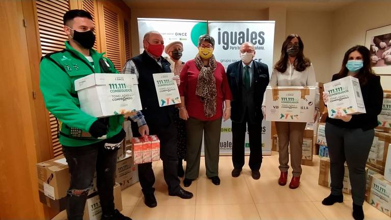 Más de 740 kilos de alimentos contra la pandemia en la provincia Más de 740 kilos de alimentos contra la pandemia en la provincia