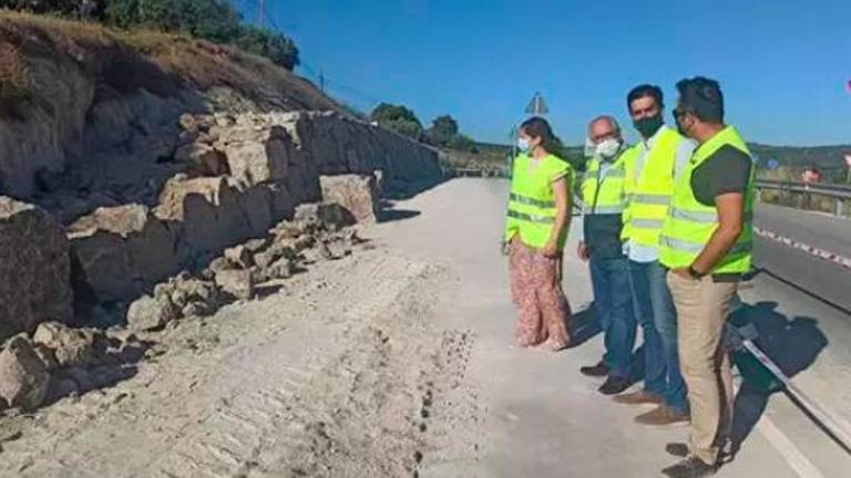 La Junta de Andalucía ejecuta obras en el carril bici de la A-403 R1 en Alcalá la Real