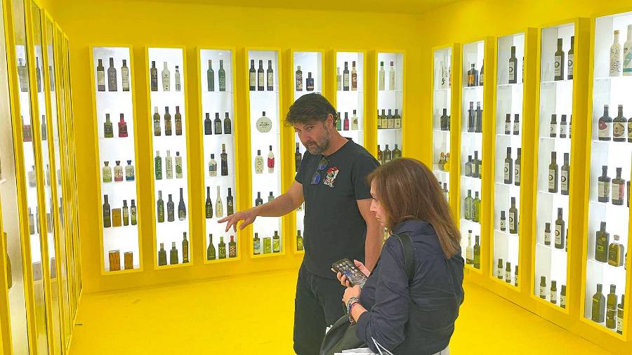 <i><b>ACEITE</b></i><i>. Estand de la Interprofesional.</i> $!<i><b>ACEITE</b></i><i>. Estand de la Interprofesional.</i>