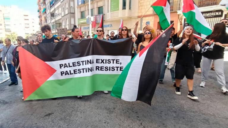 Jaén sale a la calle para exigir la libertad de Palestina Jaén sale a la calle para exigir la libertad de Palestina