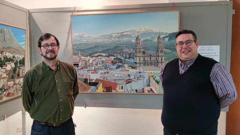Cosme Ortega expone su pintura realista en Torredonjimeno Cosme Ortega expone su pintura realista en Torredonjimeno