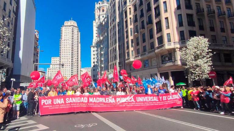 Madrid sale a la calle para reclamar una Sanidad Pública y de calidad Madrid sale a la calle para reclamar una Sanidad Pública y de calidad