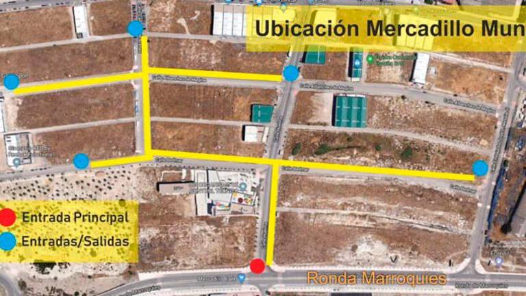 Quejas por la reducción de los puestos del mercadillo Quejas por la reducción de los puestos del mercadillo