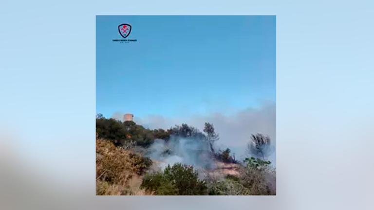 Estabilizado el incendio forestal en Nerja Estabilizado el incendio forestal en Nerja
