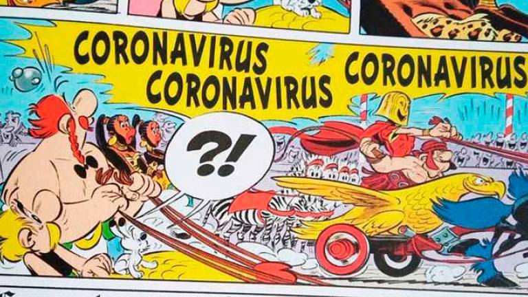 Astérix y Obélix ya lucharon contra Coronavirus y su máscara Astérix y Obélix ya lucharon contra Coronavirus y su máscara