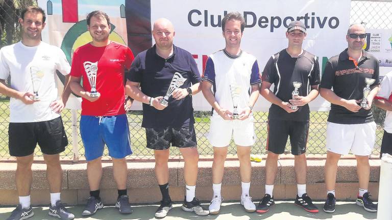 Finales de tenis de gran intensidad en la Liga de Invierno Finales de tenis de gran intensidad en la Liga de Invierno