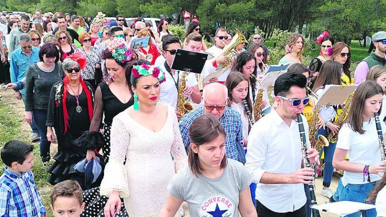 San Sebastián clausa clamor entre todos los fieles del cerro