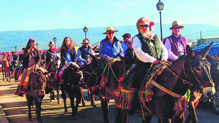 En mula hasta el santuario En mula hasta el santuario