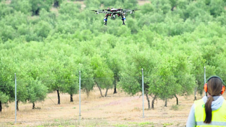 Jaén sueña con drones