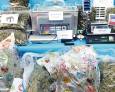 Desmantelado un gran centro de envasado y prensado de marihuana Desmantelado un gran centro de envasado y prensado de marihuana