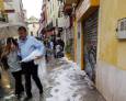 El granizo sevillano, protagonista del Jueves Santo El granizo sevillano, protagonista del Jueves Santo