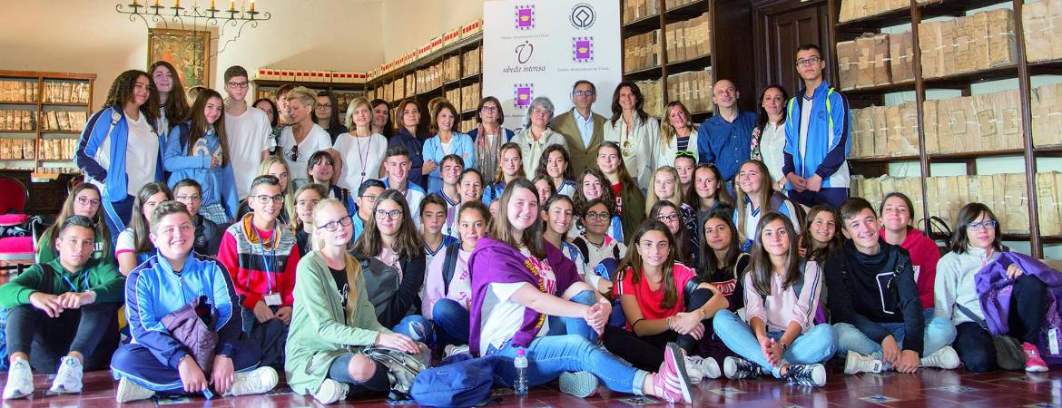 Alumnos de Erasmus+ en el archivo Alumnos de Erasmus+ en el archivo